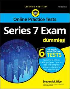 Series 7 Exam For Dummies with Online Practice Tests