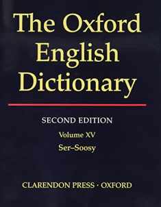 The Oxford English Dictionary, Second Edition (VOLUME 15)