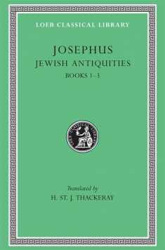 Josephus: Jewish Antiquities (Books 1-3)