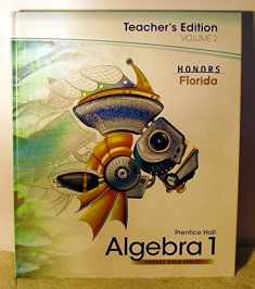 Prentice Hall Algebra 1, Vol. 2 (Honors Gold Series)