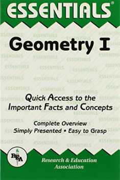 Geometry I Essentials (Volume 1) (Essentials Study Guides)