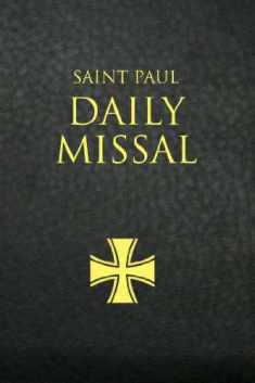 St. Paul Daily Missal - Black Leatherette