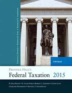 Prentice Hall's Federal Taxation 2015 Individuals (28th Edition)