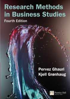 Research Methods in Business Studies (4th Edition)