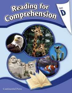 Reading Comprehension Workbook: Reading for Comprehension, Level D - 4th Grade
