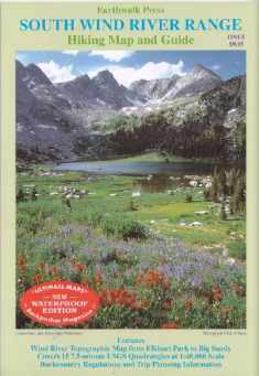 Southern Wind River Range Hikng Map