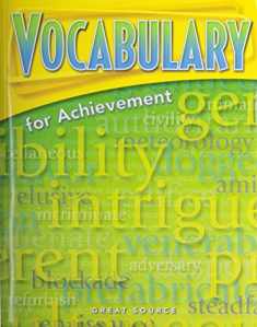 Student Edition Grade 8 2006: Second Course (Great Source Vocabulary for Achievement)
