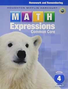 Homework & Remembering, Volume 2 Grade 4 (Math Expressions)