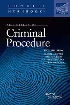 Principles of Criminal Procedure (Concise Hornbook Series)