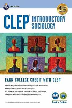 CLEP® Introductory Sociology Book + Online (CLEP Test Preparation)