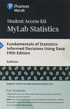 Mystatlab with Pearson Etext -- Standalone Access Card -- For Fundamentals of Statistics