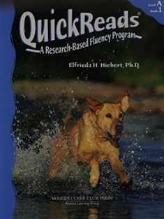 Modern Curriculum Press Quickreads Level a Book 1 Student Edition 2005c
