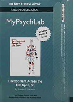 NEW MyLab Psychology with Pearson eText -- Access Card -- for Development Across the Life Span
