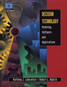 Decision Technology: Modeling, Software, and Applications