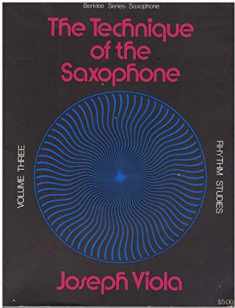 Technique of the Saxophone - Volume 3: Rhythm Studies
