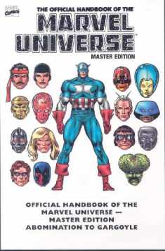 Essential Official Handbook Of The Marvel Universe: Master Edition (1)