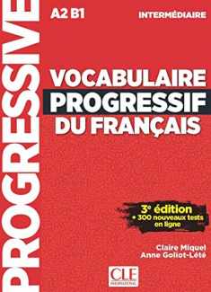 Vocabulaire progressif FLE intermédiaire 3ème édition + CD