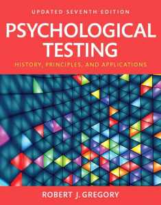 Psychological Testing: History, Principles, and Applications, Updated Edition