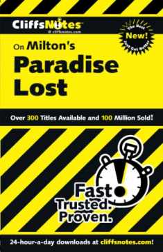 CliffsNotes on Milton's Paradise Lost (CliffsNotes on Literature)