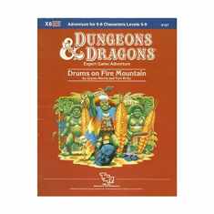 Drums on Fire Mountain Module X8 (Dungeons and Dragons)