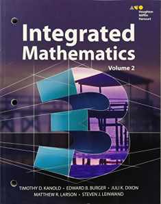 Hmh Integrated Math 3: Interactive Student Edition Volume 2 (Consumable) 2015
