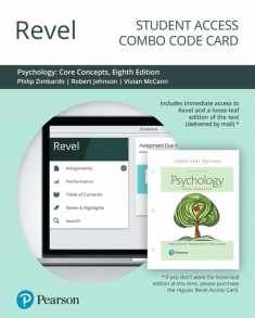 Psychology: Core Concepts -- Revel + Print Combo Access Code