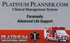 Platinum Planner: Paramedic -- Student Access Card