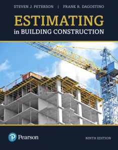 Estimating in Building Construction (What's New in Trades & Technology)