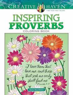 Adult Coloring Inspiring Proverbs Coloring Book (Adult Coloring Books: Religious)