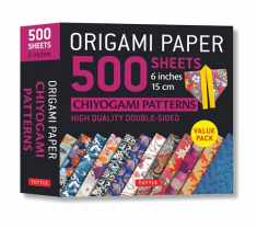 Origami Paper 500 sheets Chiyogami Patterns 6" 15cm