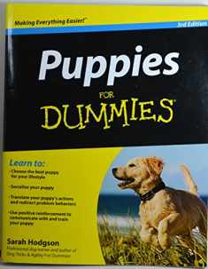 Puppies For Dummies 3e