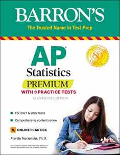 AP Statistics Premium: With 9 Practice Tests (Barron's Test Prep)