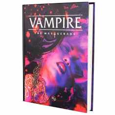 Modiphius Entertainment Vampire: The Masquerade 5th Ed. RPG for Adults, Family and Kids 13 Years Old and Up (Hardback, Full Color RPG)