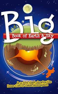 Big Book of Earth & Sky: A 15 Foot Chart Showing the Inner Core to Outer Atmosphere