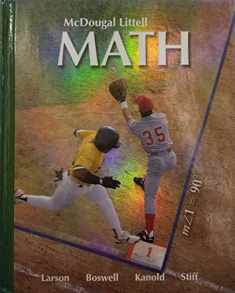 McDougal Littell Math Course 3: Student Edition 2007