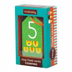 Mudpuppy Counting — Ring Flashcards 26 Durable Double Sided Number Counting Cards And Reclosable Ring With Colorful Art For Children Ages 3+ Perfect For Preschool Or Travel For Teachers And Parents