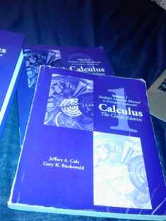Student Solutions Manual, Vol. 1 for Swokowski's Calculus: The Classic Edition