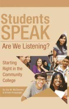Students Speak: Are We Listening?
