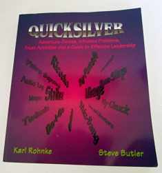 Quicksilver: Adventure Games, Initiative Problems, Trust Activities and a Guide to Effective Leadership