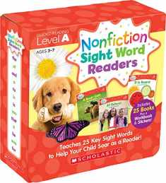 Scholastic Teacher Resources Nonfiction Sight Word Readers Parent Pack, Level A, Pre-K to 1st Grade