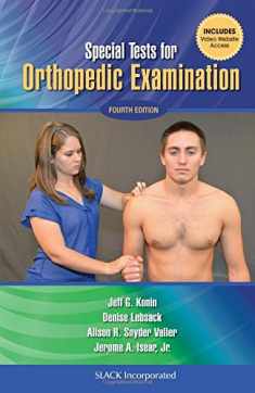Special Tests for Orthopedic Examination