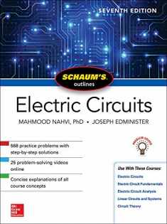 Schaum's Outline of Electric Circuits, Seventh Edition (Schaum's Outlines)