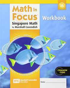 Student Workbook, Book B Grade 1 (Math in Focus: Singapore Math)