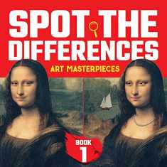 Spot the Differences: Art Masterpieces, Book 1 (Dover Kids Activity Books)
