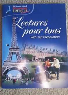 Discovering French, Nouveau!: Lectures Pour Tous Student Edition with Audio CD Levels 1a/1b/1