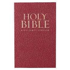 KJV Holy Bible, Gift and Award Bible - Softcover, King James Version, Burgundy