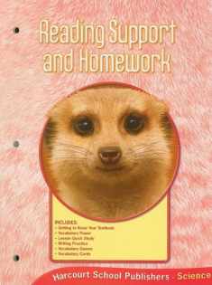 Harcourt Science - National Version: Grade 2: Reading Support and Homework. Student ed