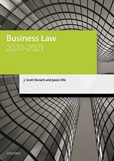 Business Law 2020-2021 (Legal Practice Course Manuals)
