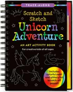 Unicorn Adventure Scratch and Sketch: An Art Activity Book for Creative Kids of All Ages