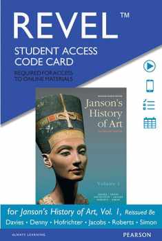 Janson's History of Art: The Western Tradition, Reissued Edition, Volume 1 -- Revel Access Code